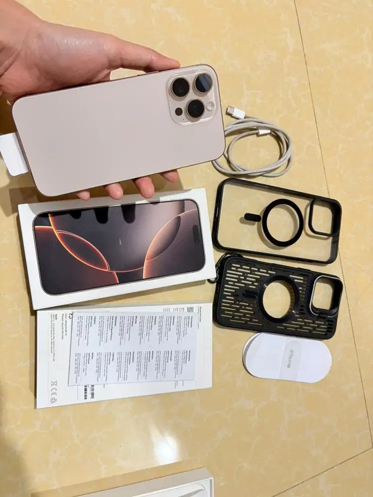 IPHONE 16 PROMAX IBOX 256gb BH 100 Fullset ORI