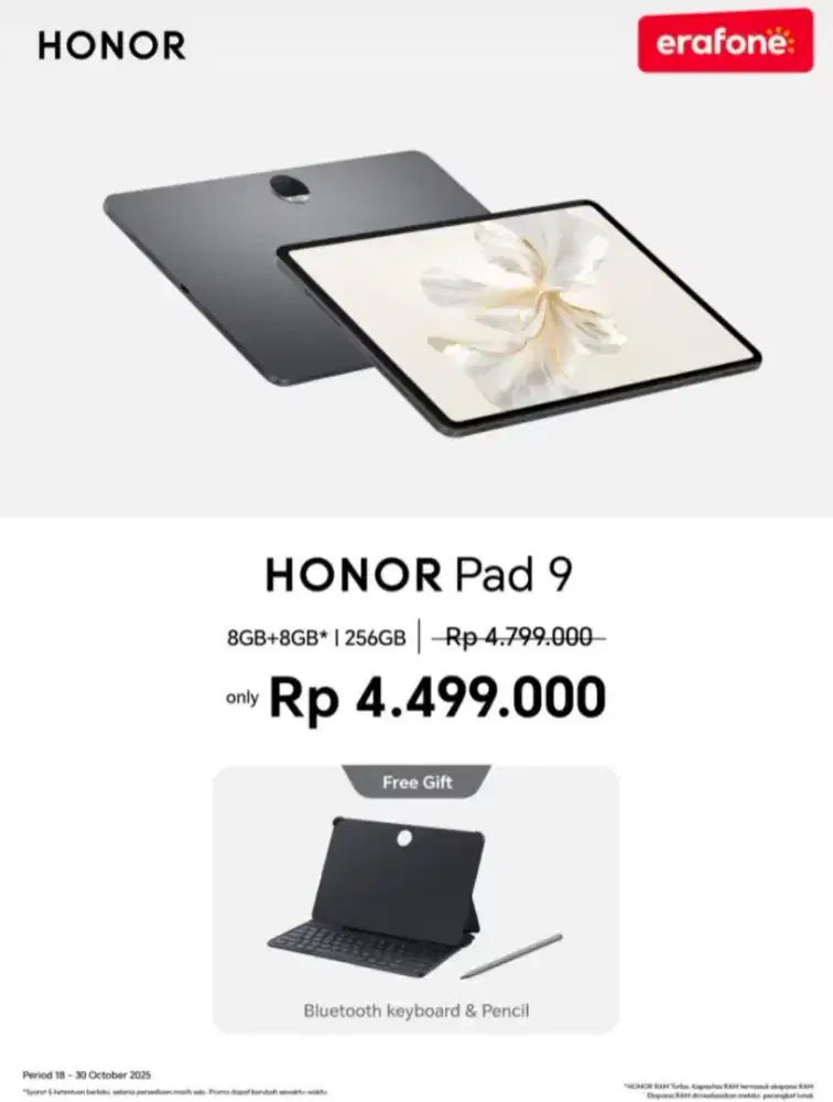 Jual Tablet Honor Pad 9
