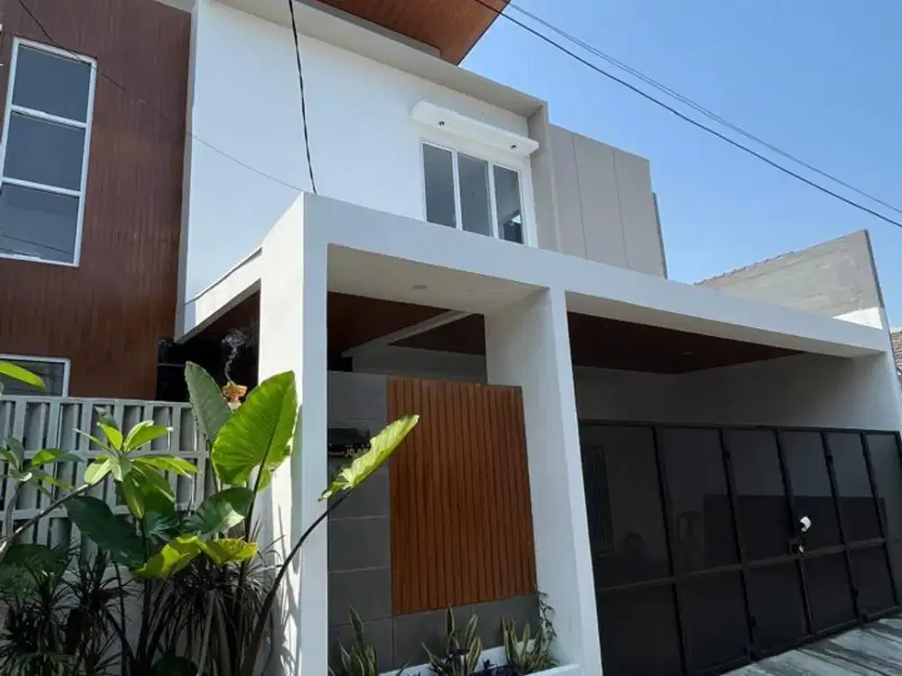 Rumah Bintaro Tangerang Selatan Ada Taman Depan dan Dalam