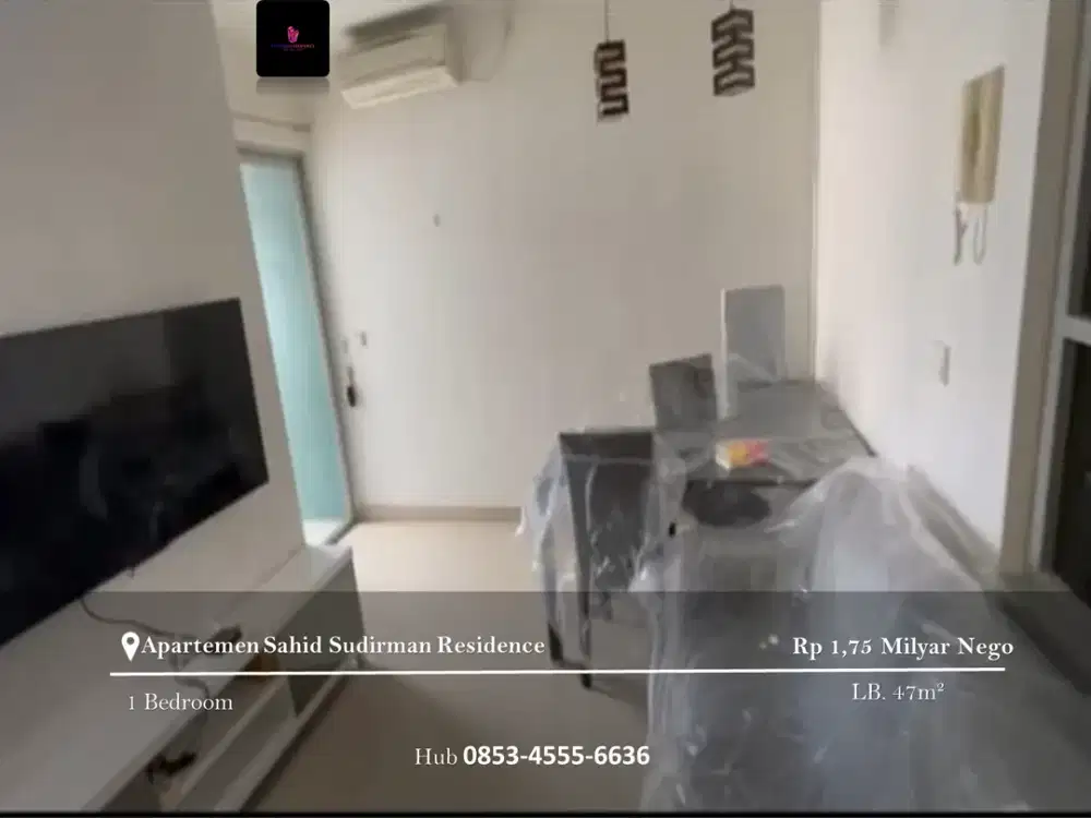 Dijual Apartement Sahid Sudirman Residence, Full Furnished