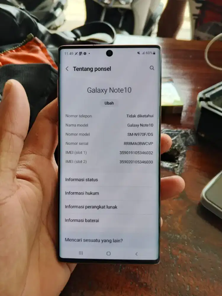 JUAL CEPAT SAMSUNG NOTE 10