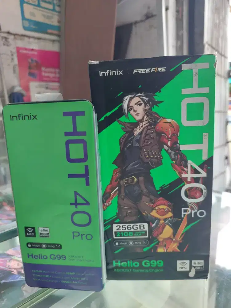 Infinix hot 40pro ram 12 256gb mulus