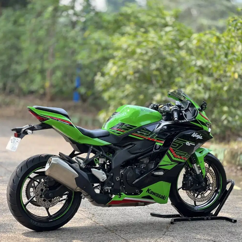 MULUS BANGET! KAWASAKI ZX25RR ABS SE KRT HIJAU 2023 KM 10K PAJAK ON