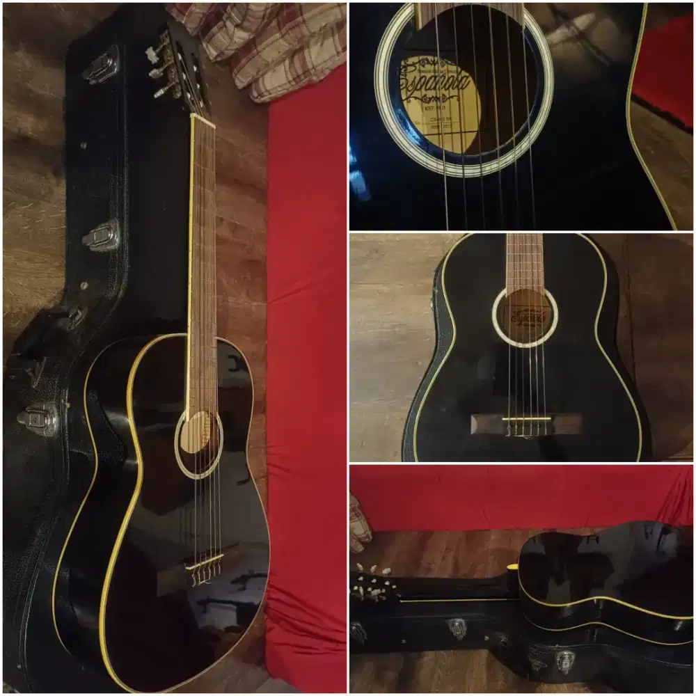 Gitar Akustik Original Espanõla Beli di Gramedia Mall Empuk di Jari