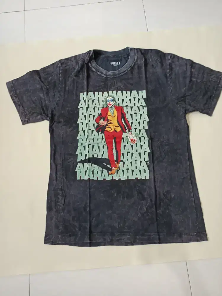 Baju kaos pria motif joker