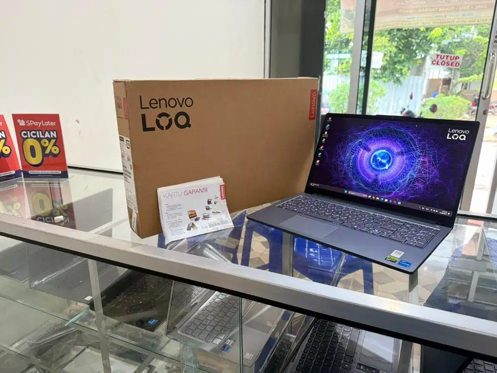 LOQ CORE I5gen12 RYX3050 FULSET GARANSI PANJNG