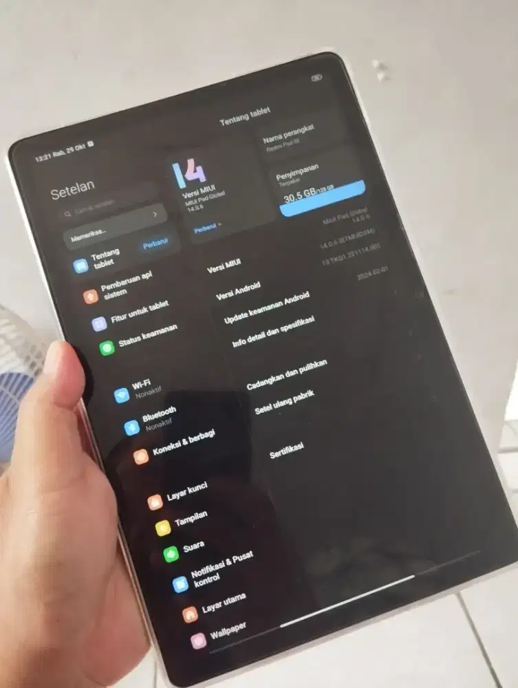 Redmi pad SE 4/128 layar 11 inch