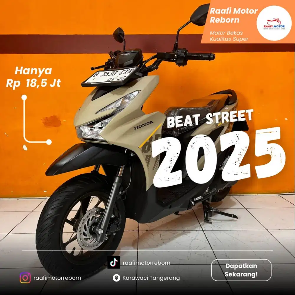 ALL NEW BEAT STREET 2025 SECOND SEPERTI BARU & BERGARANSI CASH/KREDIT