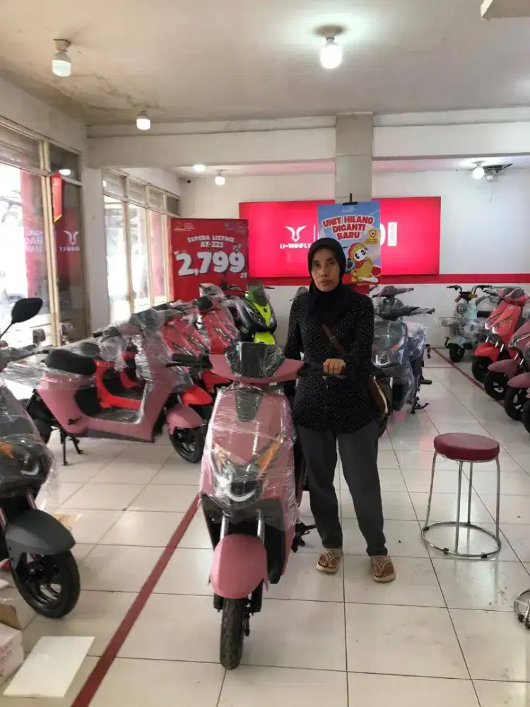 Sepeda listrik uwinflay d70