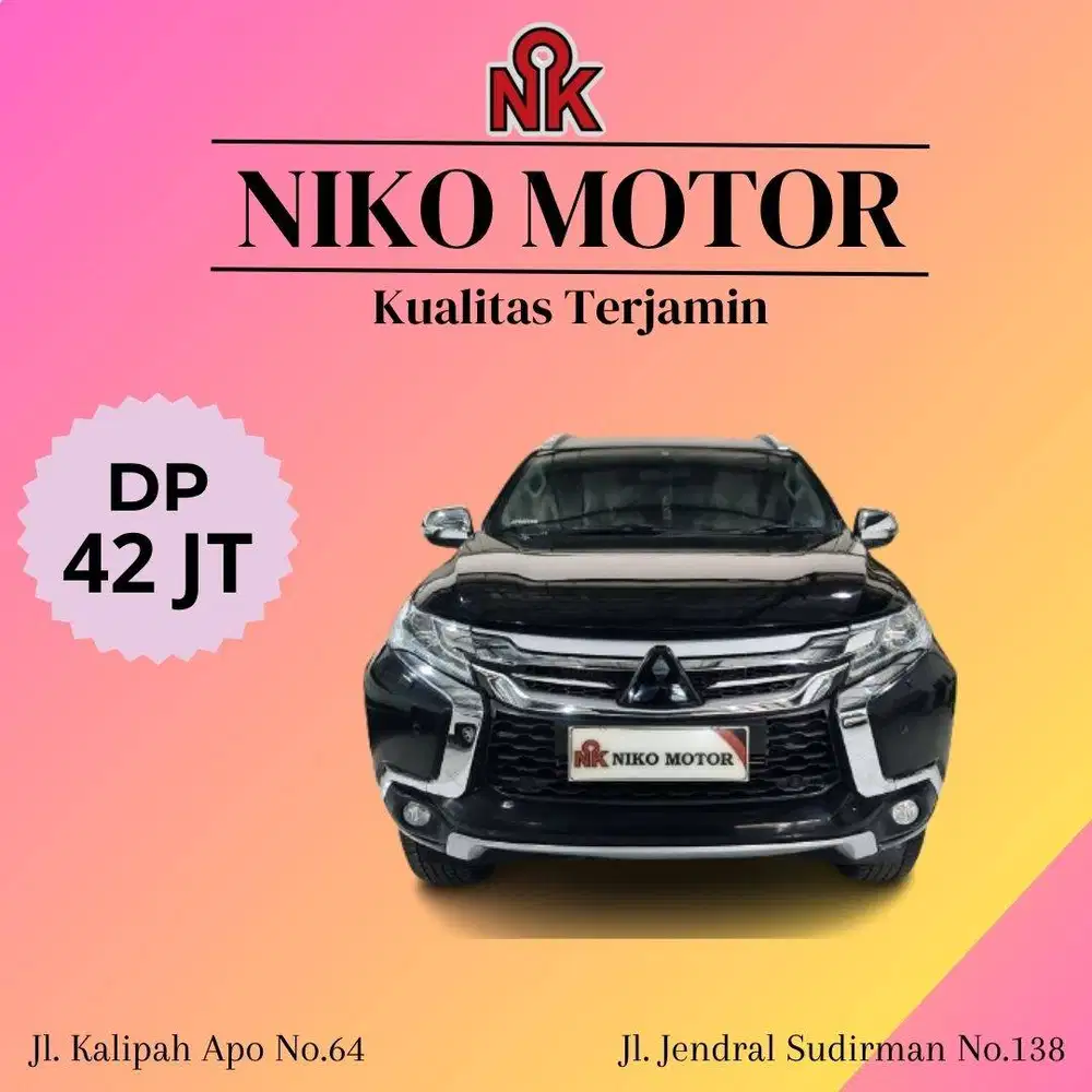 (MULUS) PAJERO SPORT 2.4 DAKAR 4X2 ULTIMATE 2017 AT :2016|2018