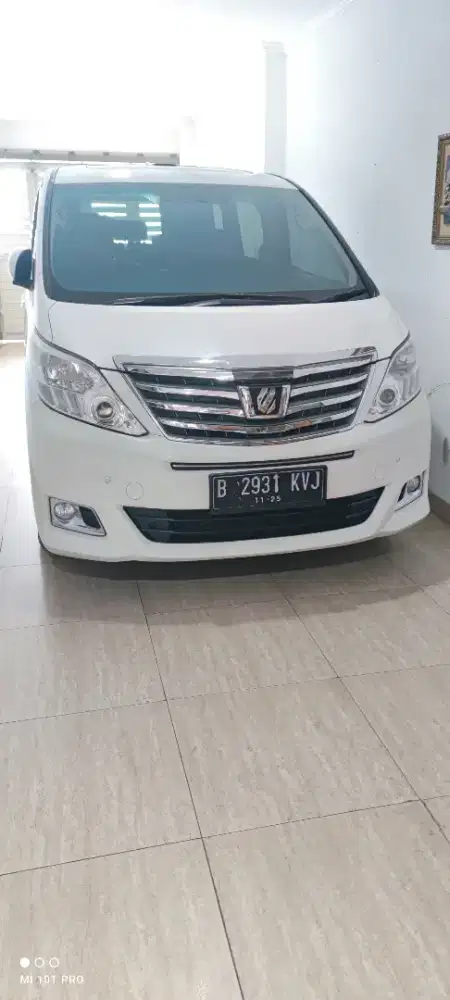 Toyota Alphard G th 2012