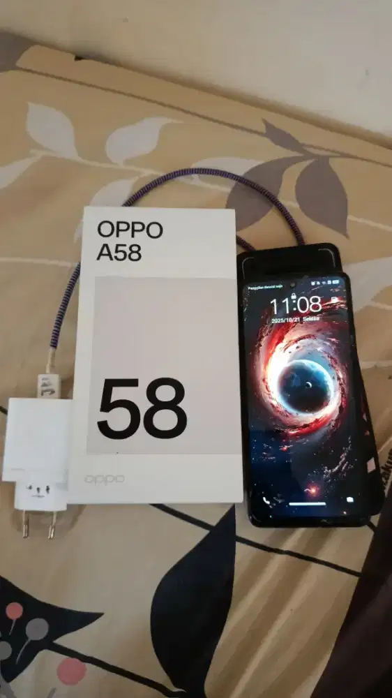 Jual hp oppo A58 4G 6/128 gb