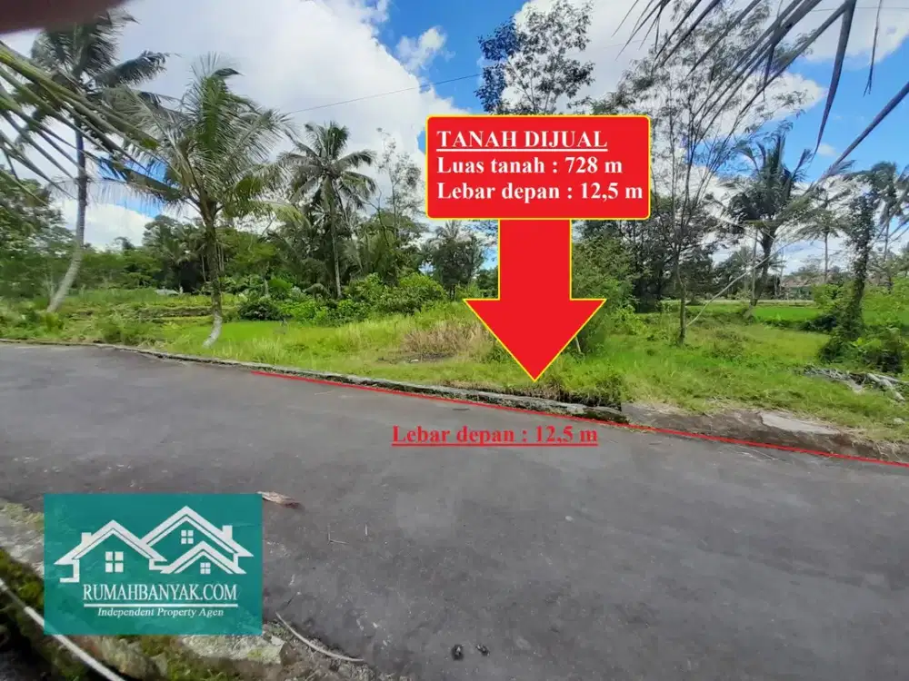 Jual Tanah Murah dan Strategis Di Pakem, Cocok Untuk Hunian, Usaha Maupun Untuk Villa