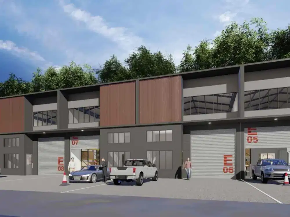 Dijual Gudang Ruko multiguna, BiZHuB Riverdale Lokasi strategis Cikarang barat