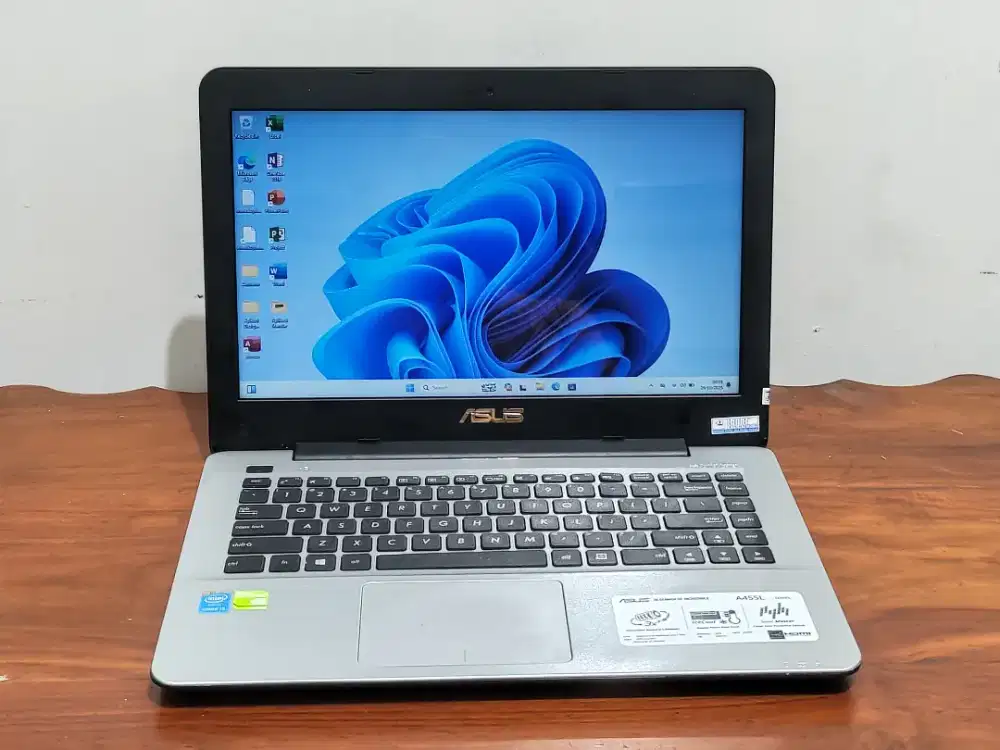 LAPTOP ASUS A455L CORE I3 VGA NVIDIA 2GB RAM 8GB/256GB MULUS SIAP PAKA