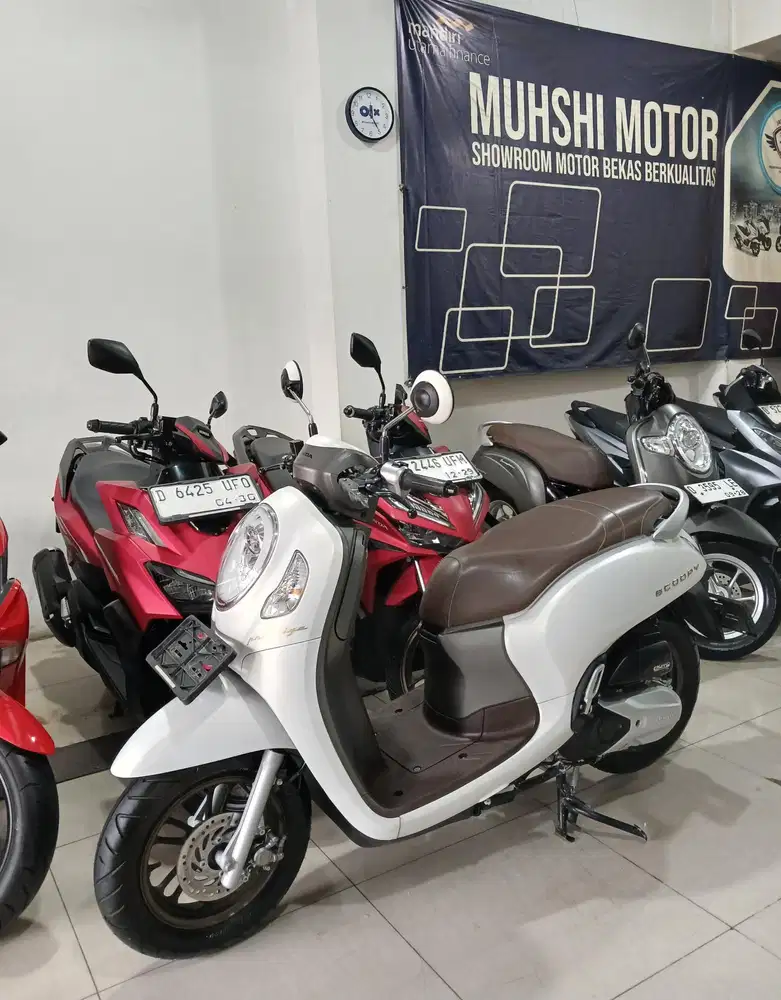 SCOOPY PRESTIGE KEYLESS 2024, SEPERTI BARU, MUHSHI MOTOR