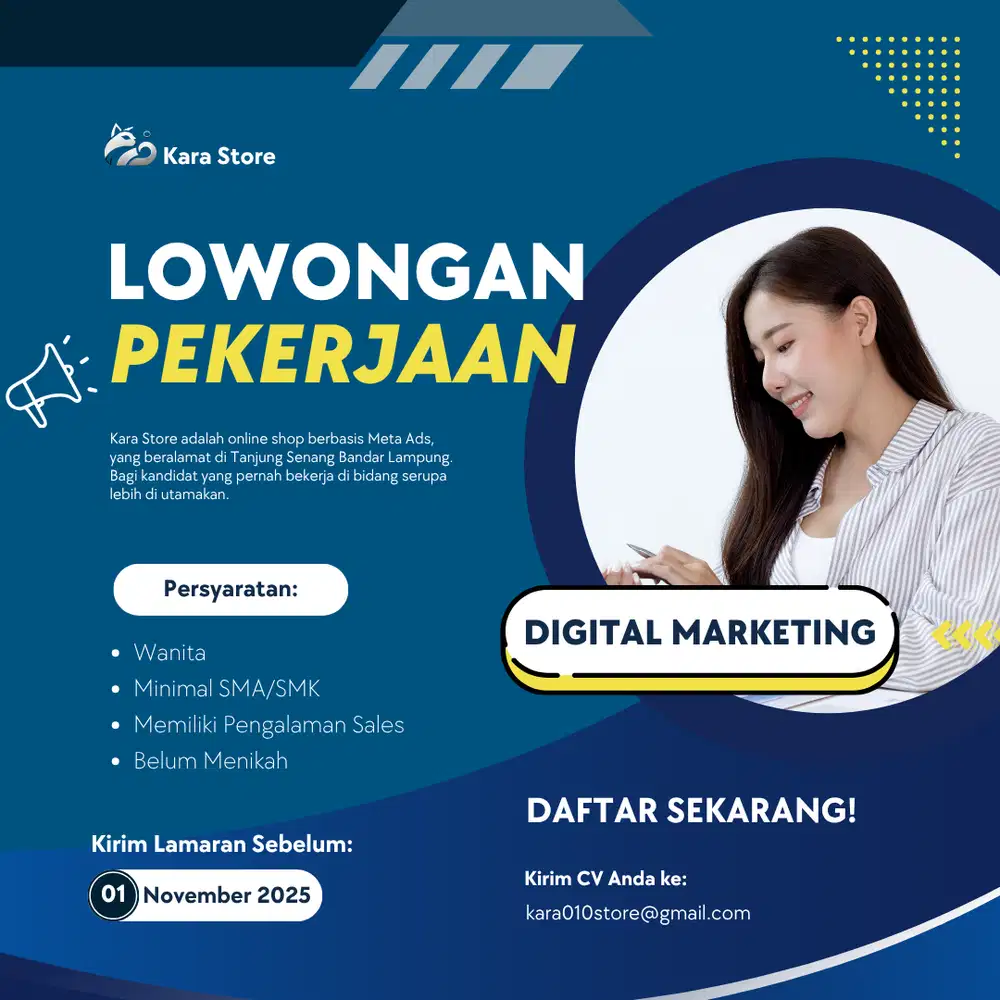 Digital Marketing (Kerja by Handphone)