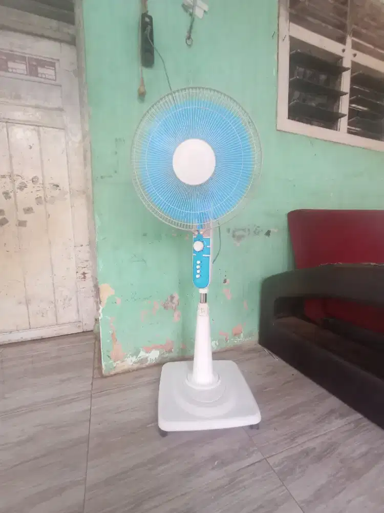 Kipas angin sanex berdiri 16 inch normal kenceng,