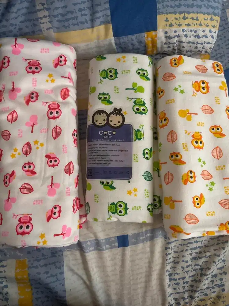 bedong bayi merk coco baby