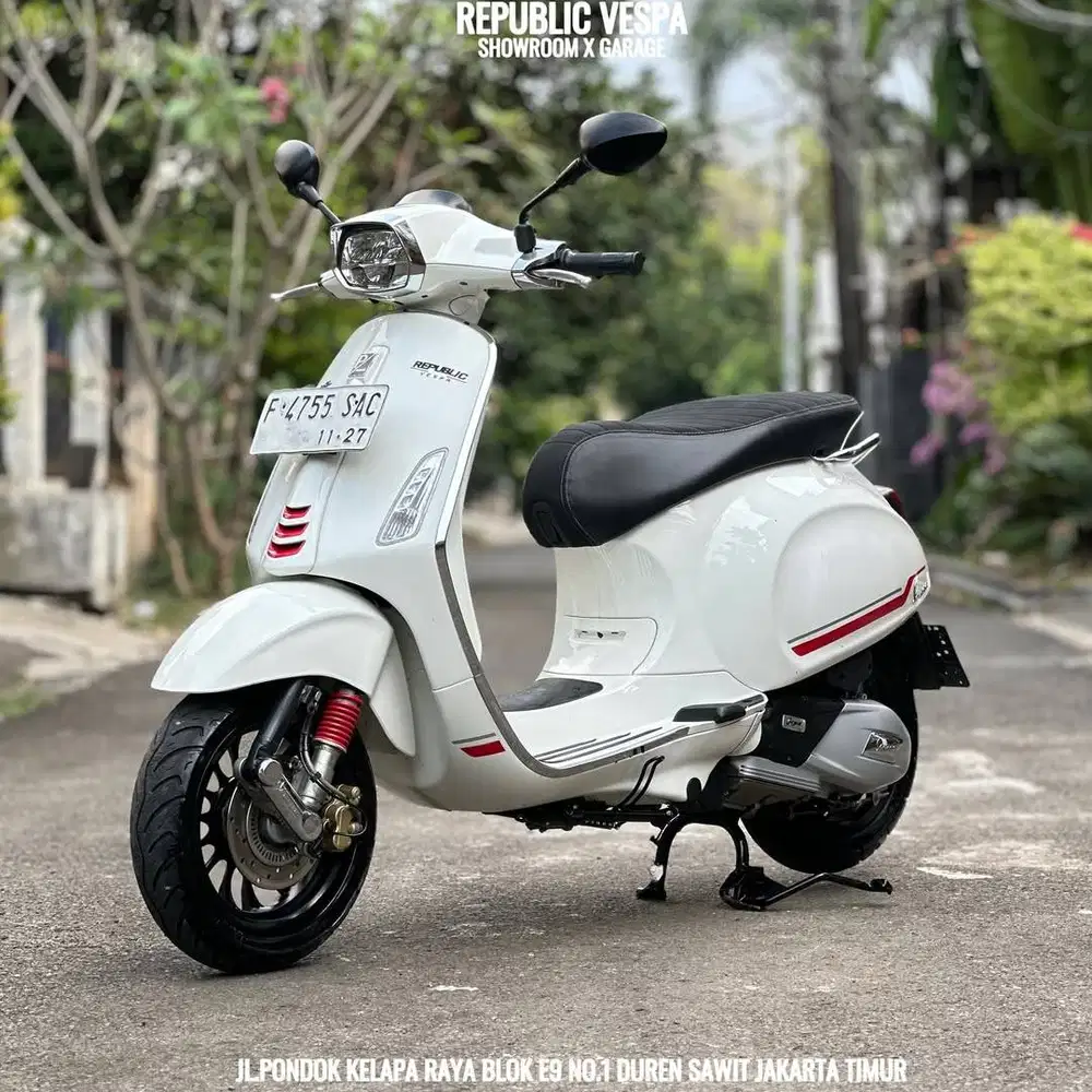 Piaggio Vespa SPRINT S 150 IGET ABS Th 2022 WARNA WHITE INNOCENZA FAVO