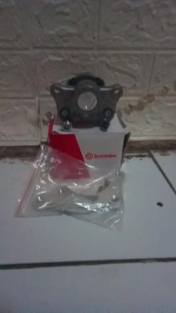 kaliper 2 piston mio+bracket mio 220mm