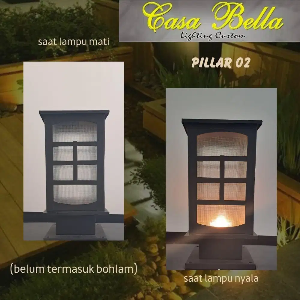 Jual Lampu Pilar Klasik