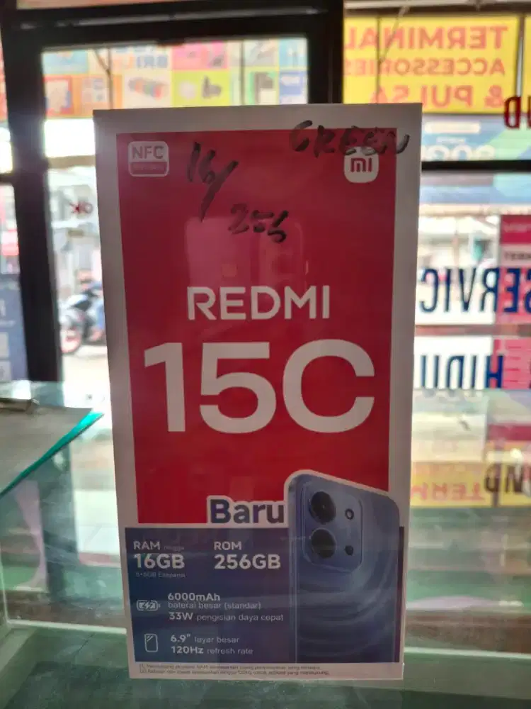 REDMI 15C RAM BESAR BATRE 6000!! HARGA 1JTAN AJA