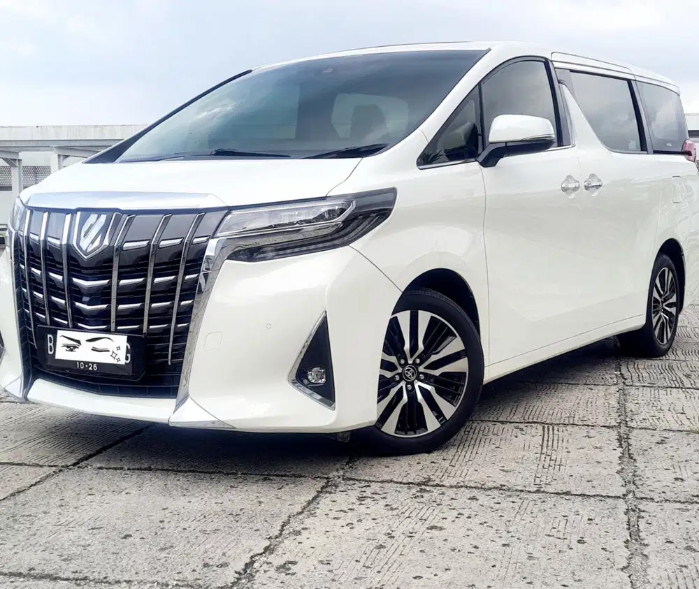 Toyota Alphard 2.5 G TSS atpm A/T tahun 2020