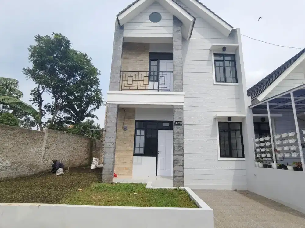 Rumah 4 KT Balkon Keren Cuma 800 jtan dekat PEMKOT CIMAHI