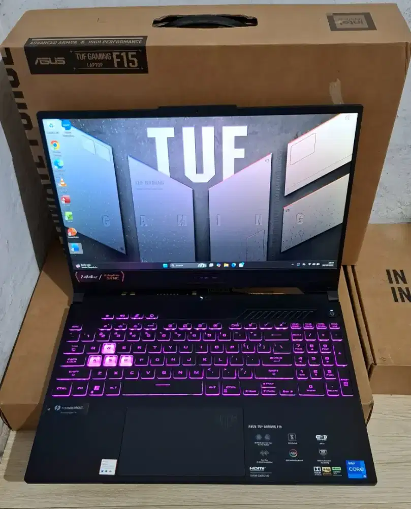 ASUS TUF F15 FX507ZC4
I5 Gen 12 Rtx 3050 Ram 16 SSD 512 FHD