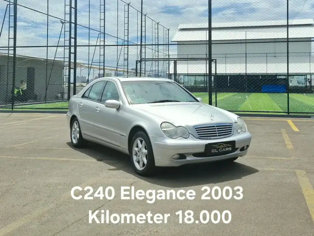 C240 Km 18Rb Antik 2003 Elegance Mercedes Silver Kolektor