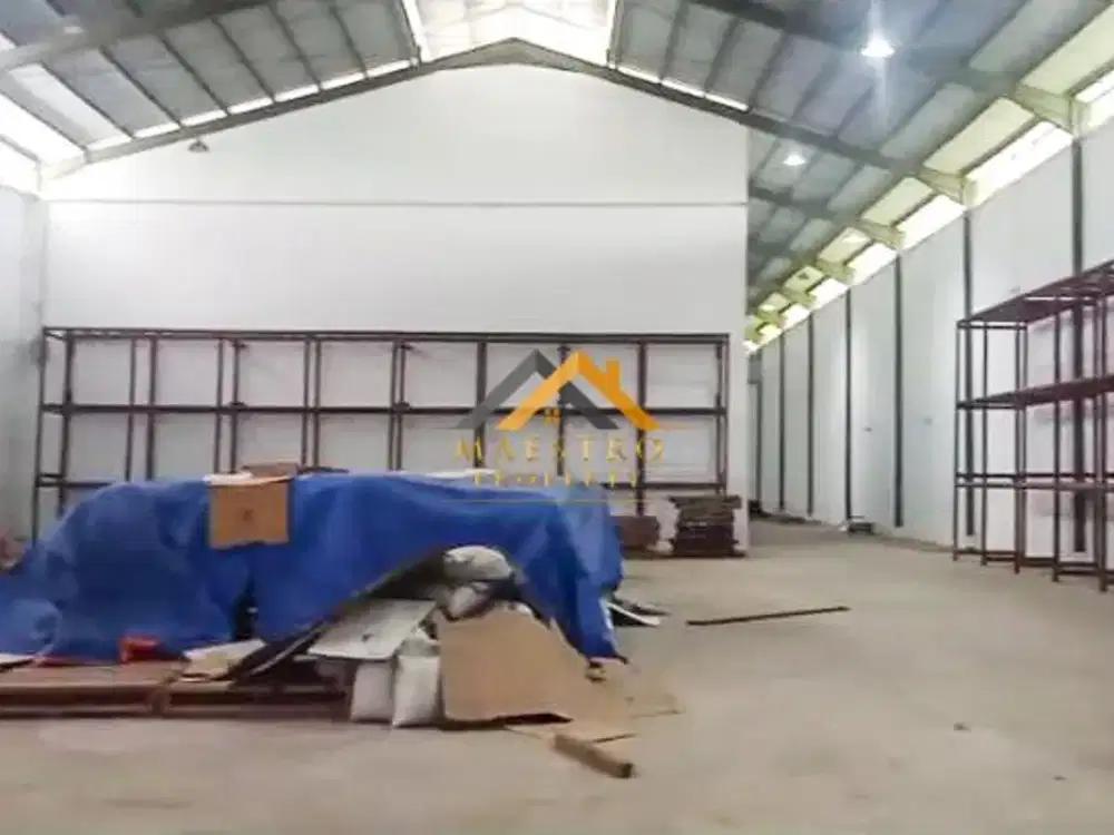 Dijual Gudang dan Tanah Siap Pakai di Jalan Sunggal