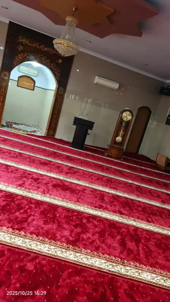 Jual karpet masjid tebal murah permeter