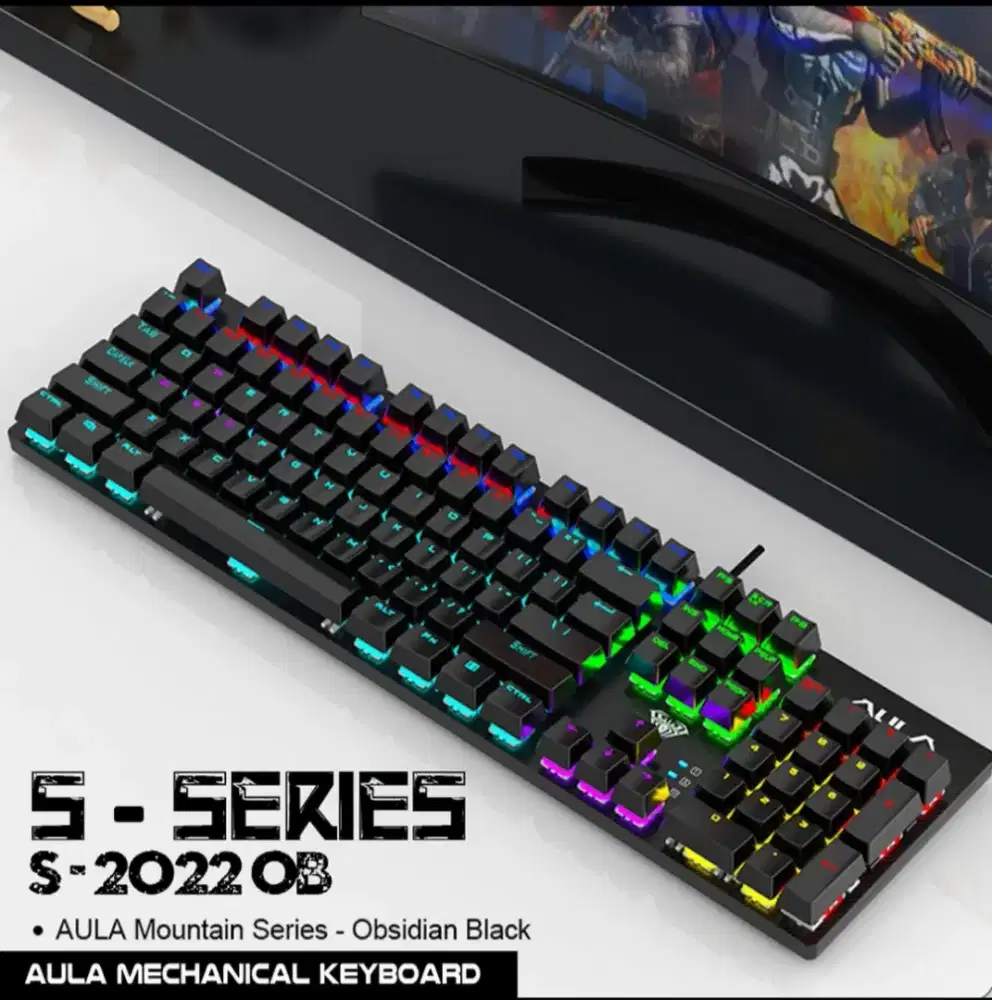 Keyboard Gaming Mechanical AULA S-2022