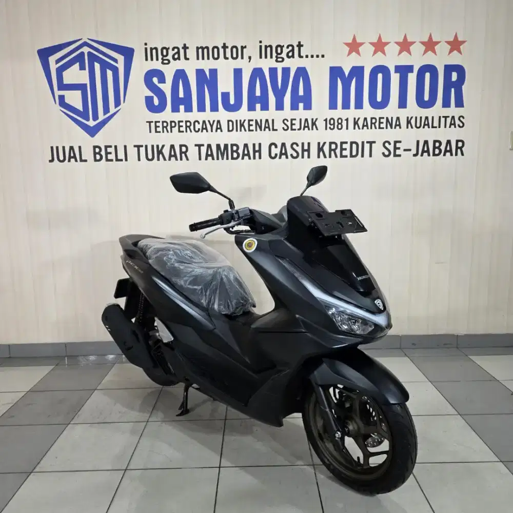 KM 1 perak Honda PCX 160 CBS 2024, Wildan Sanjaya Motor Bandung