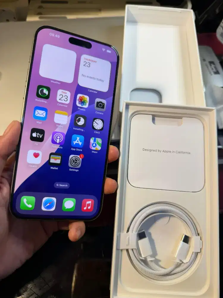 IPHONE 15 promax 256 Natural Titanium