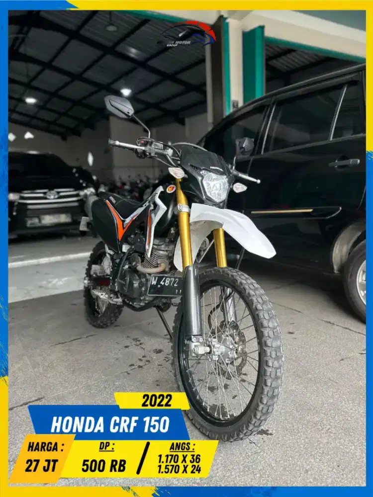HONDA CRF 150 2022 PLAT W GERCEP MASZEEHH HIKMAH MOTOR KEPUH MALANG