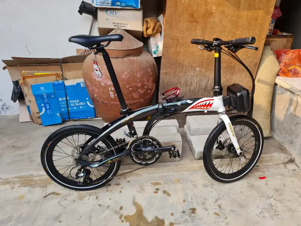 Sepeda lipat noris hiu 2.0 upgrade strumer