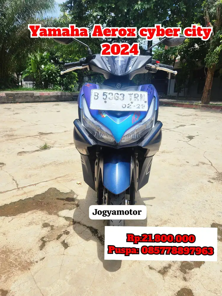 Yamaha Aerox Cyber city 2024