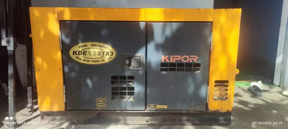 Genset silent 13,5 KVA