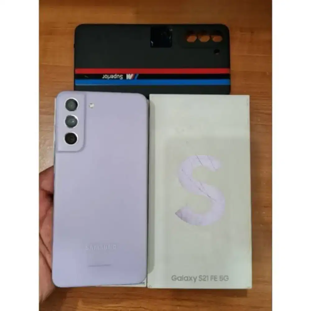 Dijual hp Samsung S21FE 5G 8GB/256GB VIOLET