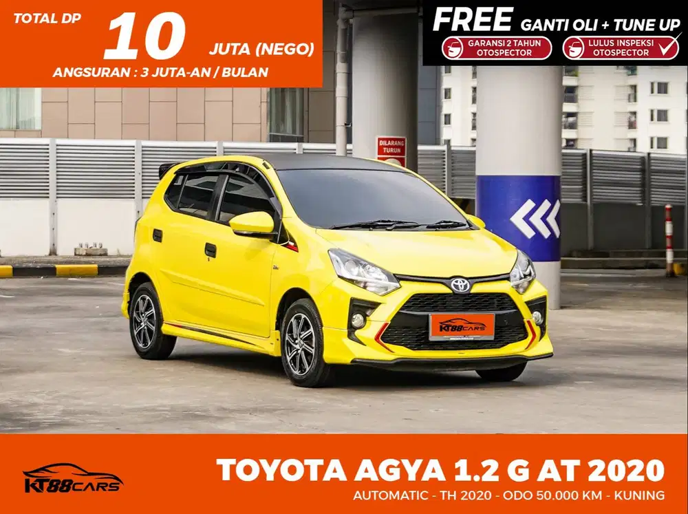 TOYOTA AGYA 1.2 G METIC 2020