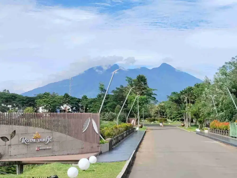 Kavling View Gunung Posisi Hook di Royal Tajur Residence Bogor