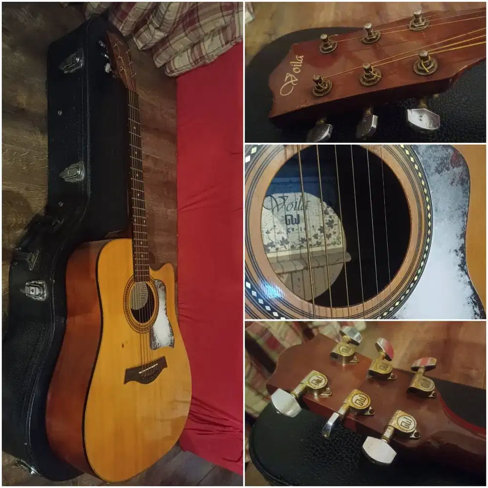 Gitar Akustik Cut-Way Made in China Voila Beli di Gramedia