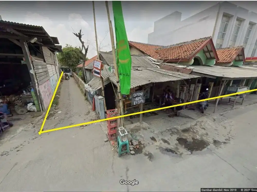 Kavling Atang Sanjaya Benda 30x32 SHM Strategis Depan Jalan Raya