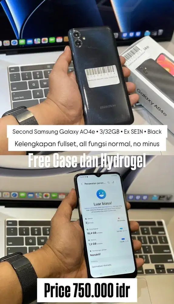 Second Samsung Galaxy A04e 3/32 gb