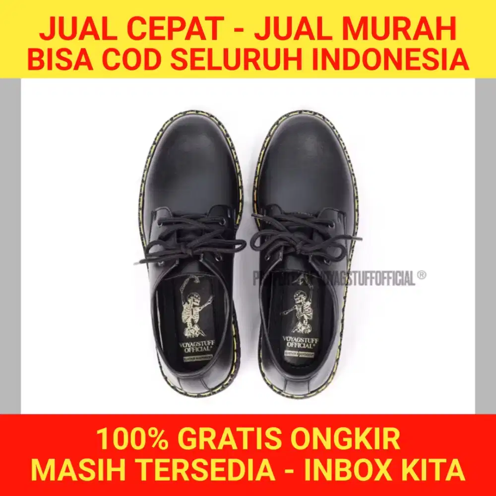 (BISA NEGO & COD) SEPATU VOYAGE 3 LUBANG