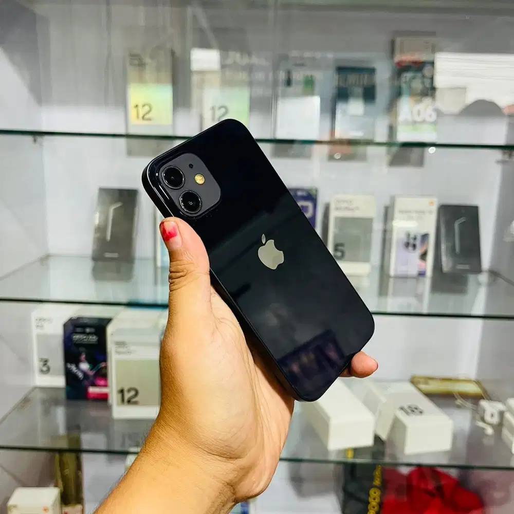 Iphone 12 64gb iBox mulus fullset original. TT juga bisa