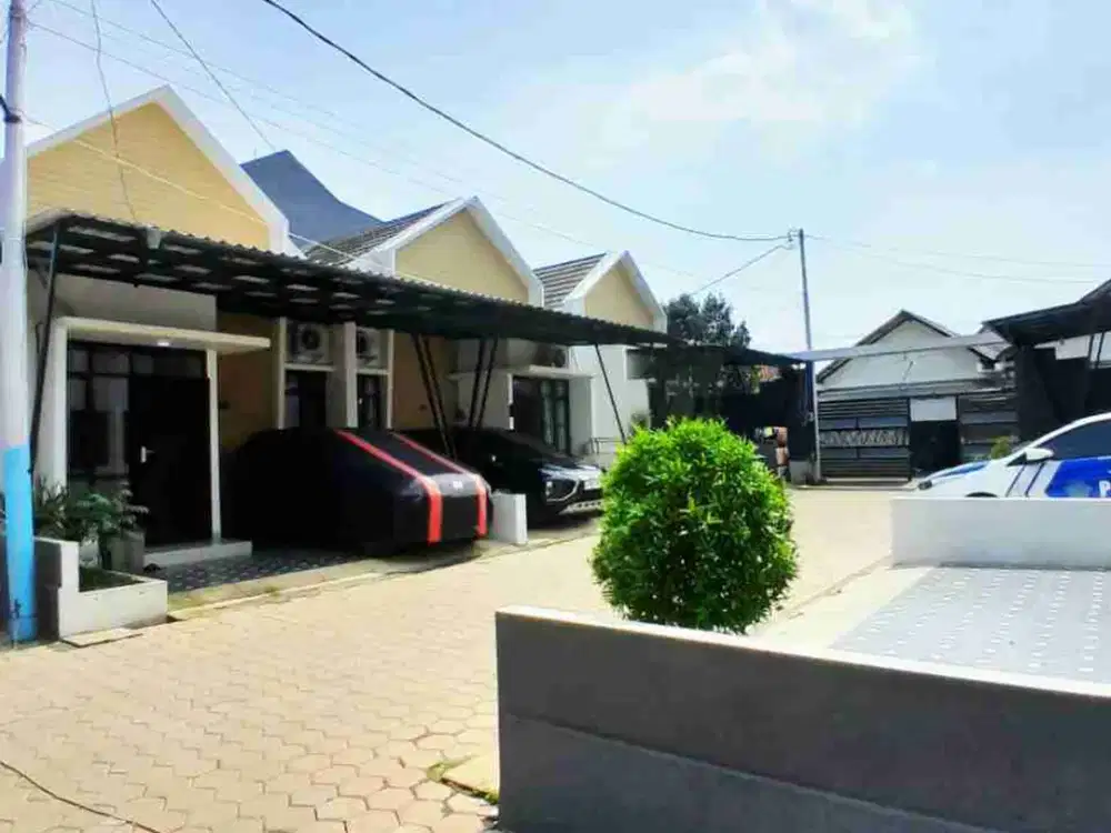 rumah baru 1 lantai lokasi strategis akses mobil free biaya