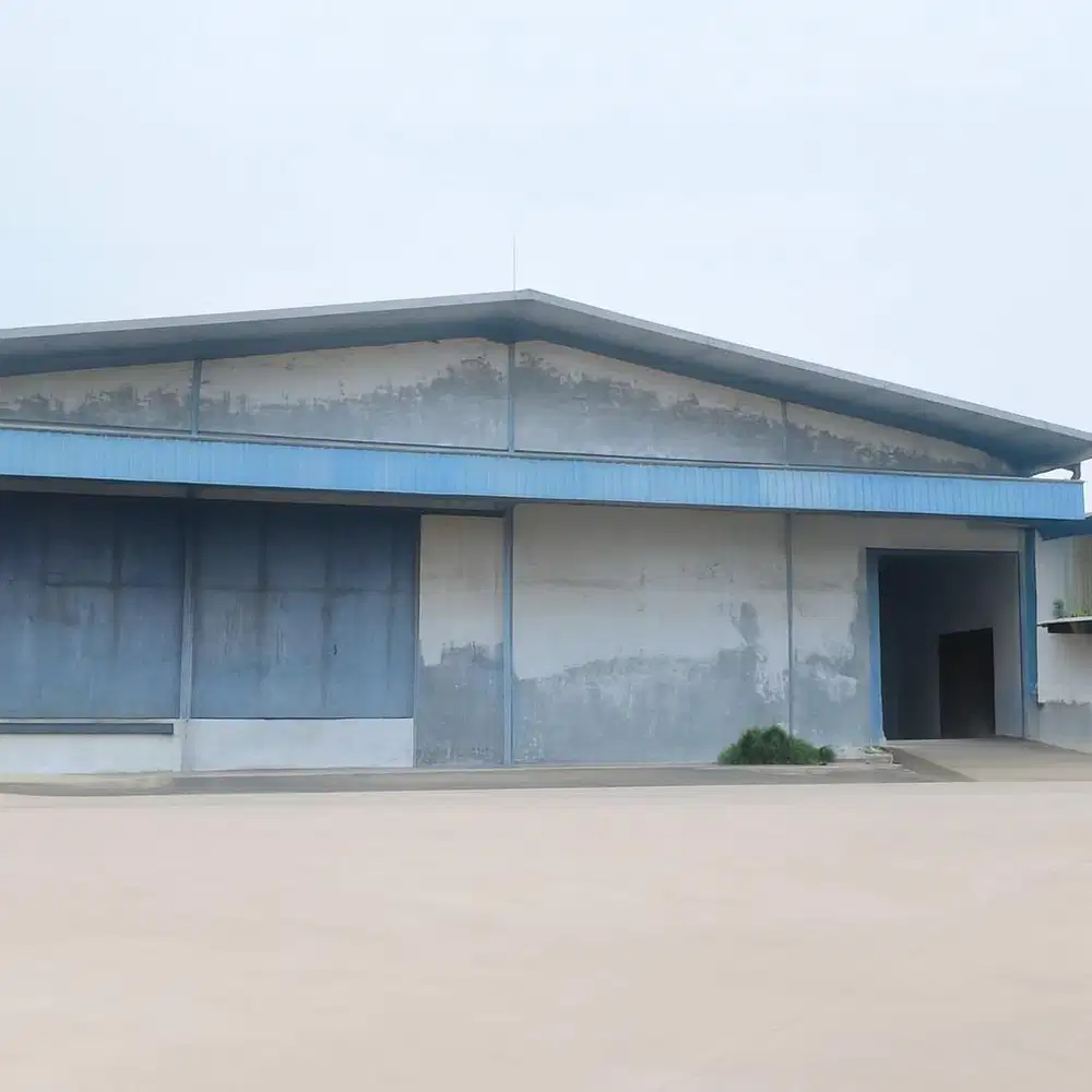 Disewakan Gudang 1.300 m² – Dekat Jalan Raya, Cocok untuk Logistik